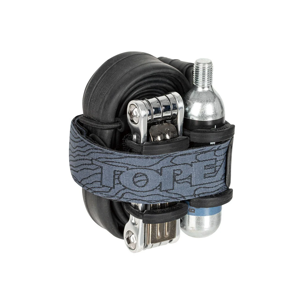 TOPEAK ELEMENTA STRAP S Uniwersalny pasek niebieski - Image 3
