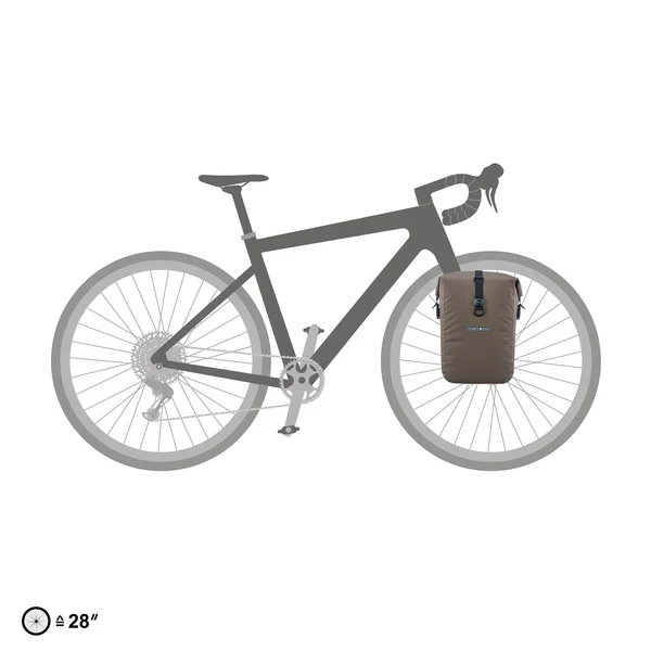 Torba na bagaż ORTLIEB GRAVEL PACK QL 2.2 14,5 L beżowa - Image 7