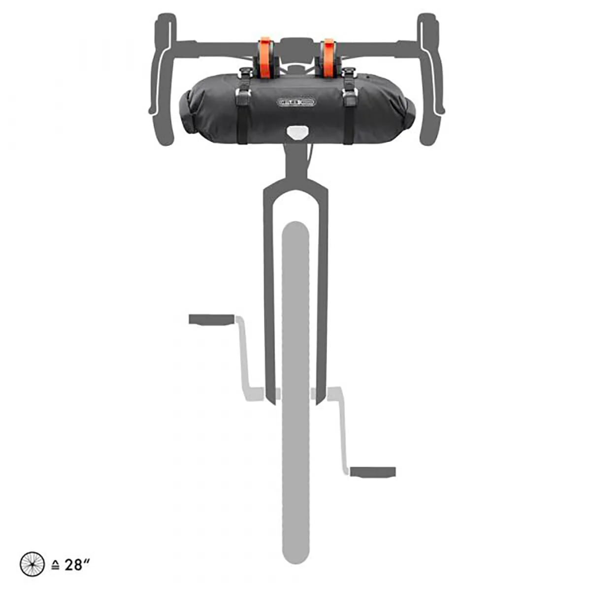 Torba na kierownicę ORTLIEB HANDLEBAR-PACK 9 L czarna - Image 2