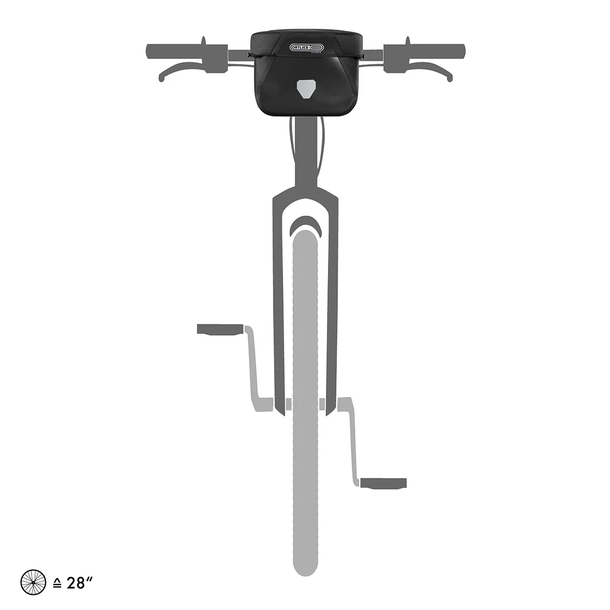 Torba na kierownicę ORTLIEB ULTIMATE 6,5 L czarna - Image 3