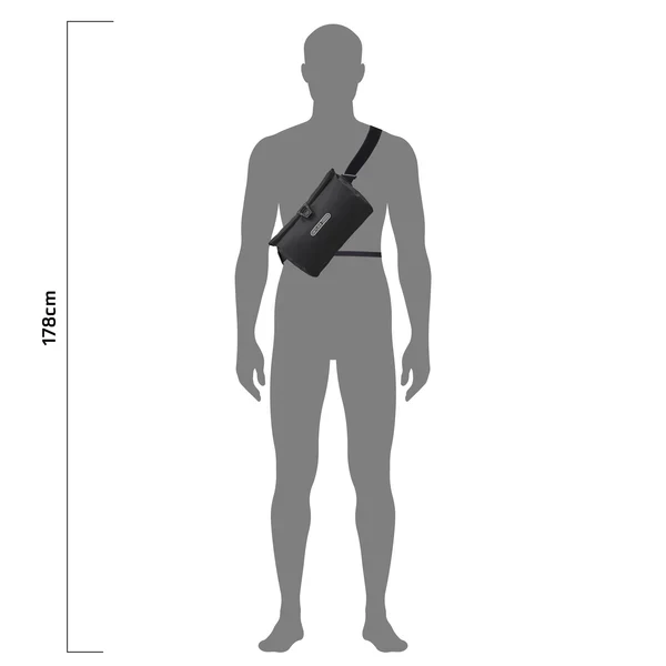 Torba na kierownicę ORTLIEB VELO SLING FLEX 2,5 L czarna - Image 8