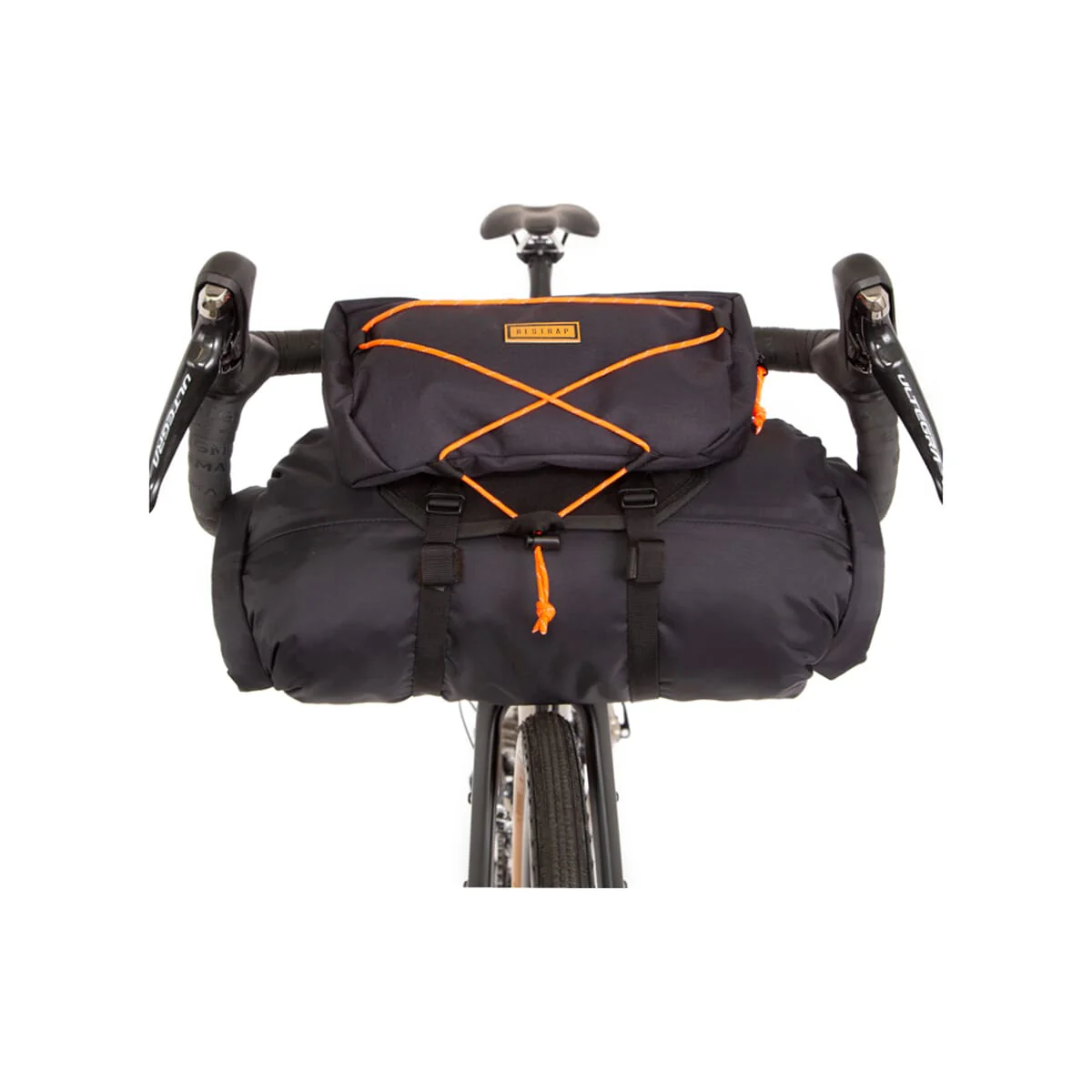 Torba na kierownicę RESTRAP BAR BAG HOLSTER + DRY BAG + FOOD POUCH 17L Orange