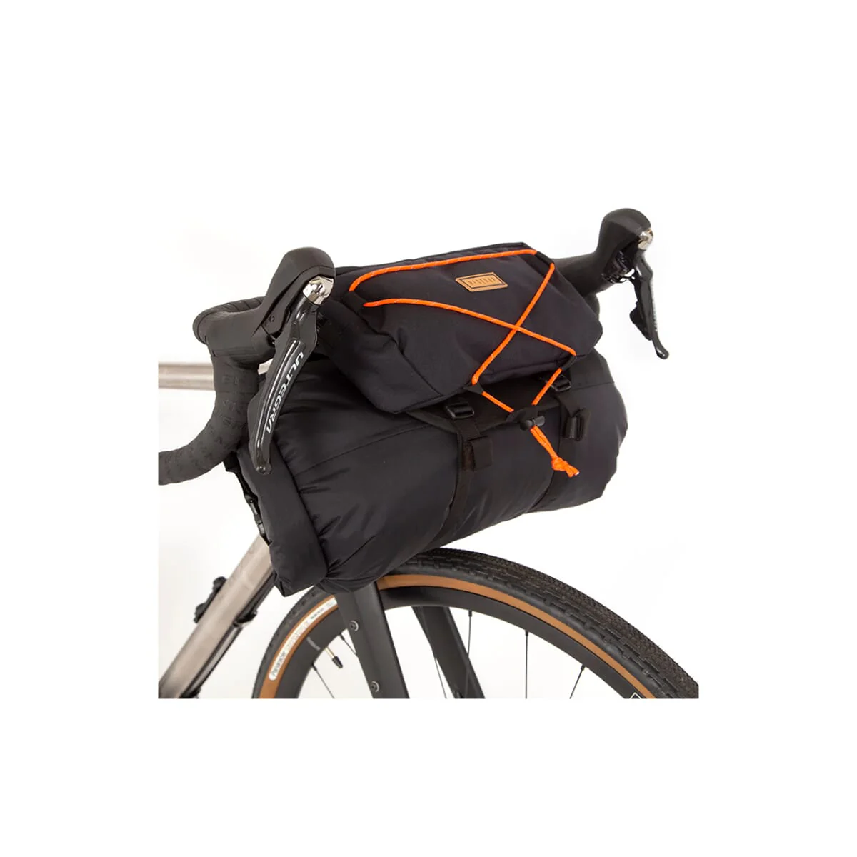 Torba na kierownicę RESTRAP BAR BAG HOLSTER + DRY BAG + FOOD POUCH 17L Orange - Image 2
