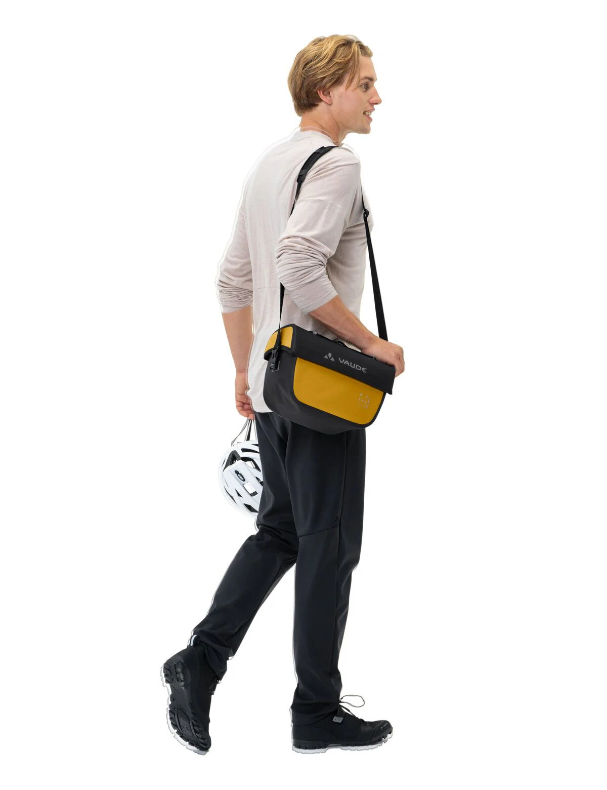 Torba na kierownicę VAUDE AQUA BOX 6 L żółta - Image 6