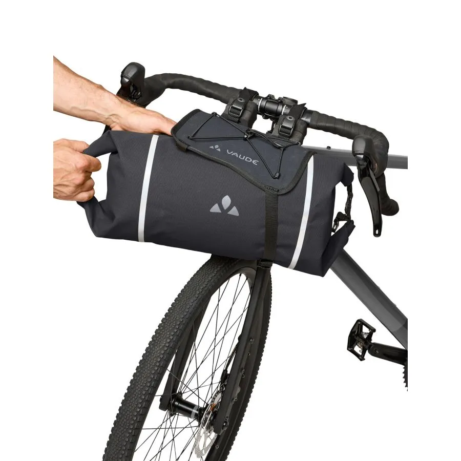 Torba na kierownicę VAUDE TRAILFRONT CAGE 10 L czarna - Image 5