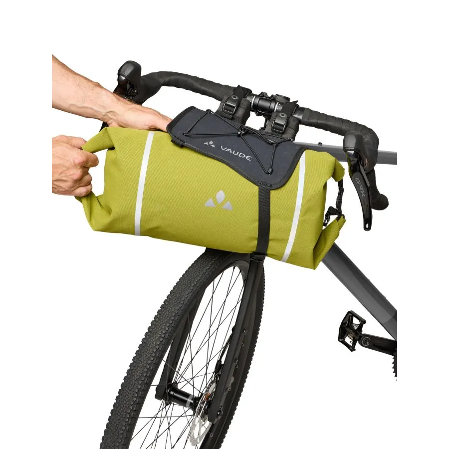 Torba na kierownicę VAUDE TRAILFRONT CAGE 10 L zielona - Image 6