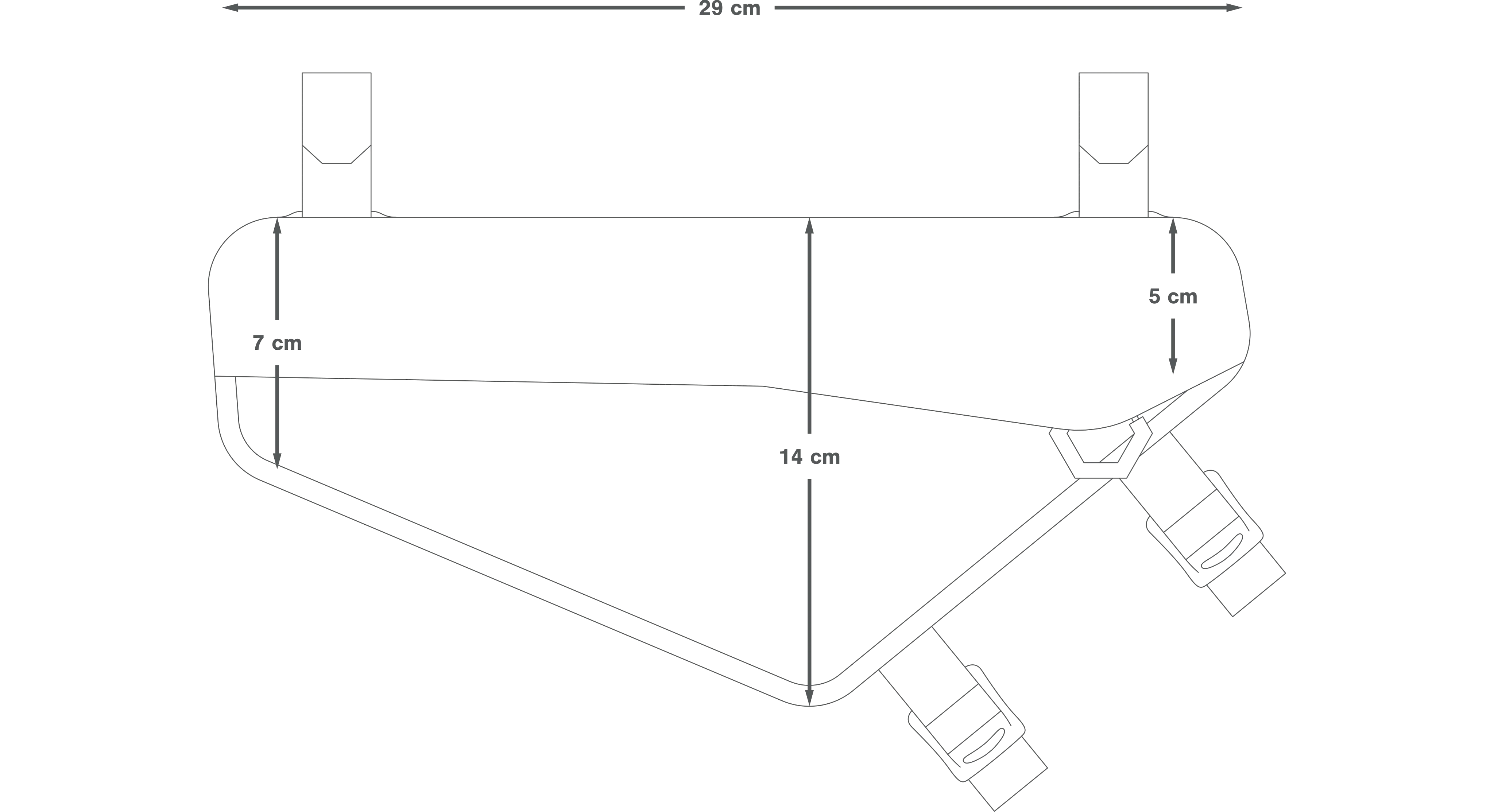Torba na ramę APIDURA RACING FRAME PACK 2,4 L czarna - Image 9