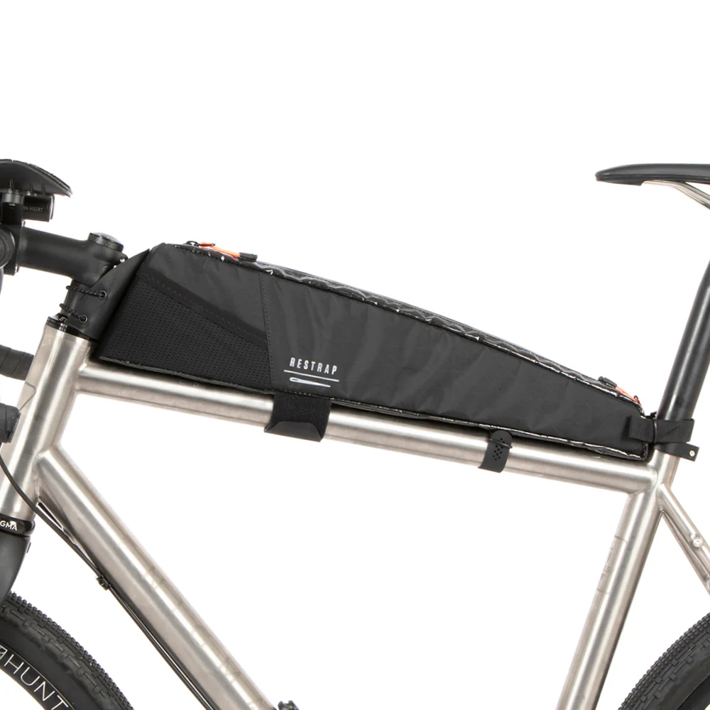 Torba na ramę RESTRAP RACE TOP TUBE BAG LONG 2 L czarna - Image 3