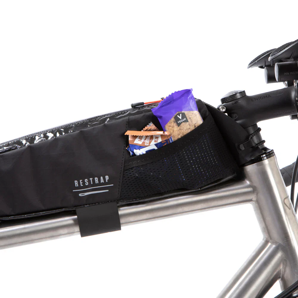 Torba na ramę RESTRAP RACE TOP TUBE BAG LONG 2 L czarna - Image 4