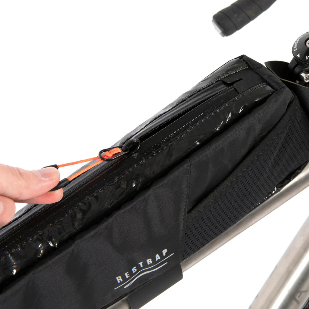 Torba na ramę RESTRAP RACE TOP TUBE BAG LONG 2 L czarna - Image 7