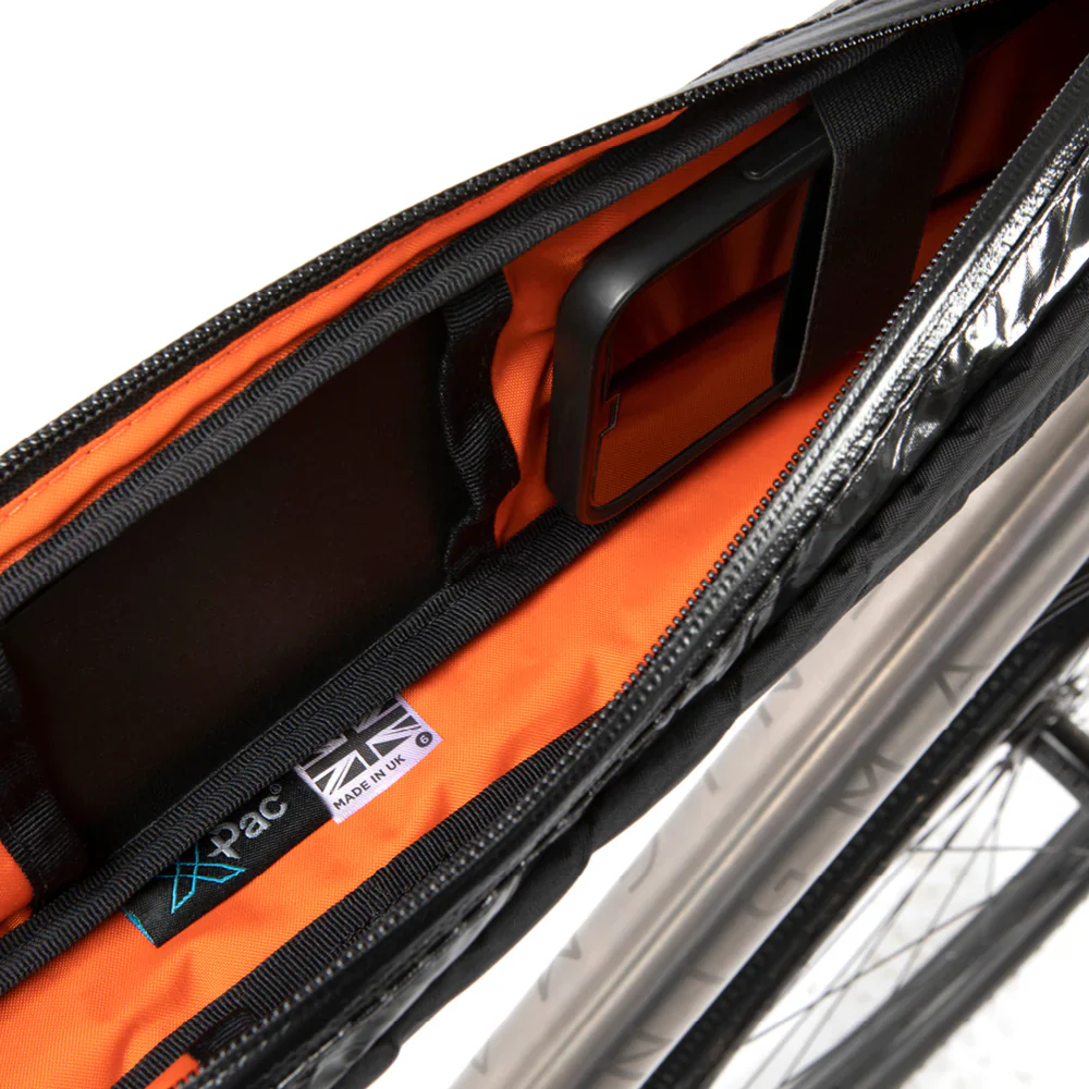 Torba na ramę RESTRAP RACE TOP TUBE BAG LONG 2 L czarna - Image 8