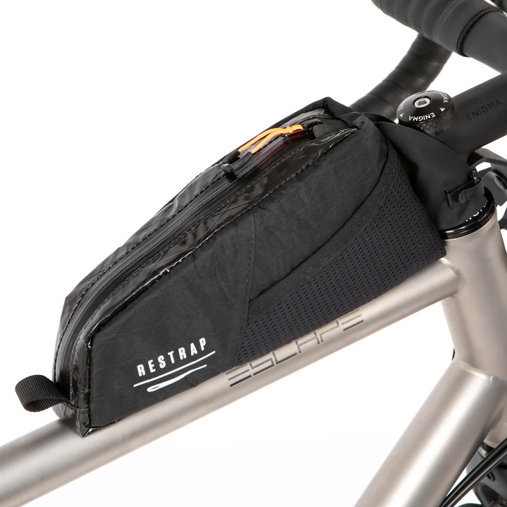Torba na ramę RESTRAP RACE TOP TUBE BAG SHORT 1,2 L czarna - Image 3