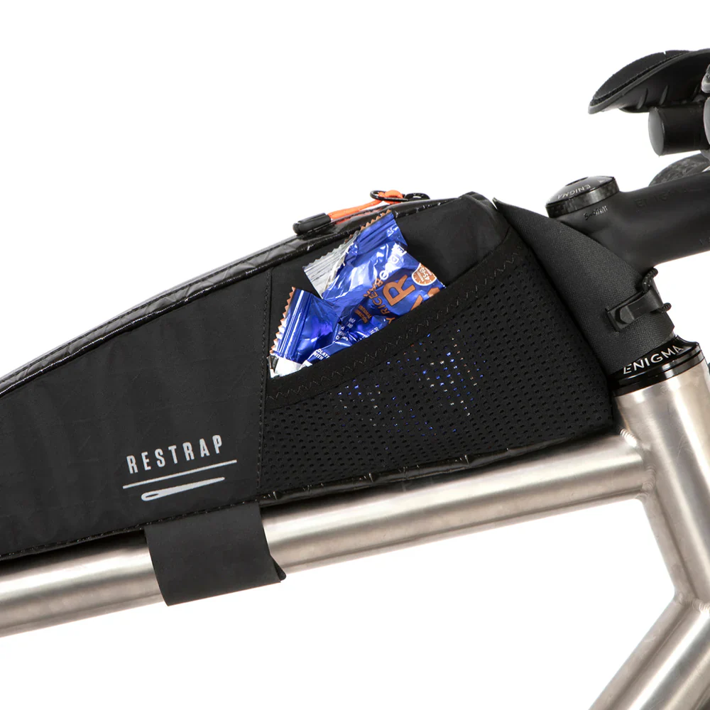 Torba na ramę RESTRAP RACE TOP TUBE REGULAR 1,5 L czarna - Image 2