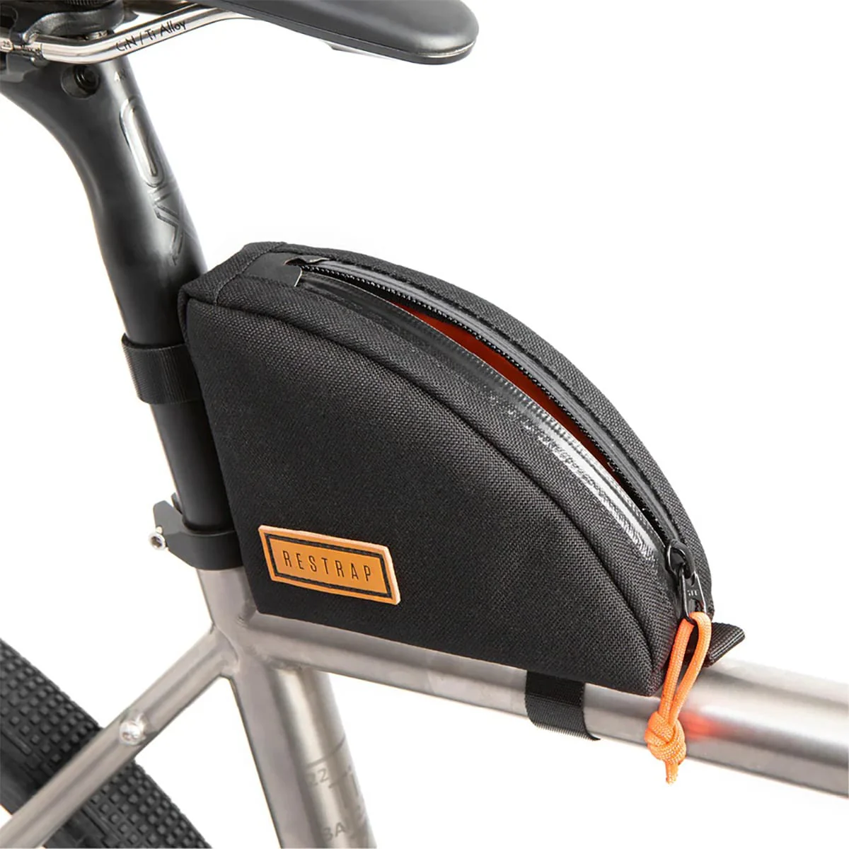 Torba na ramę RESTRAP REAR TOP TUBE BAG 0.8L czarna - Image 6