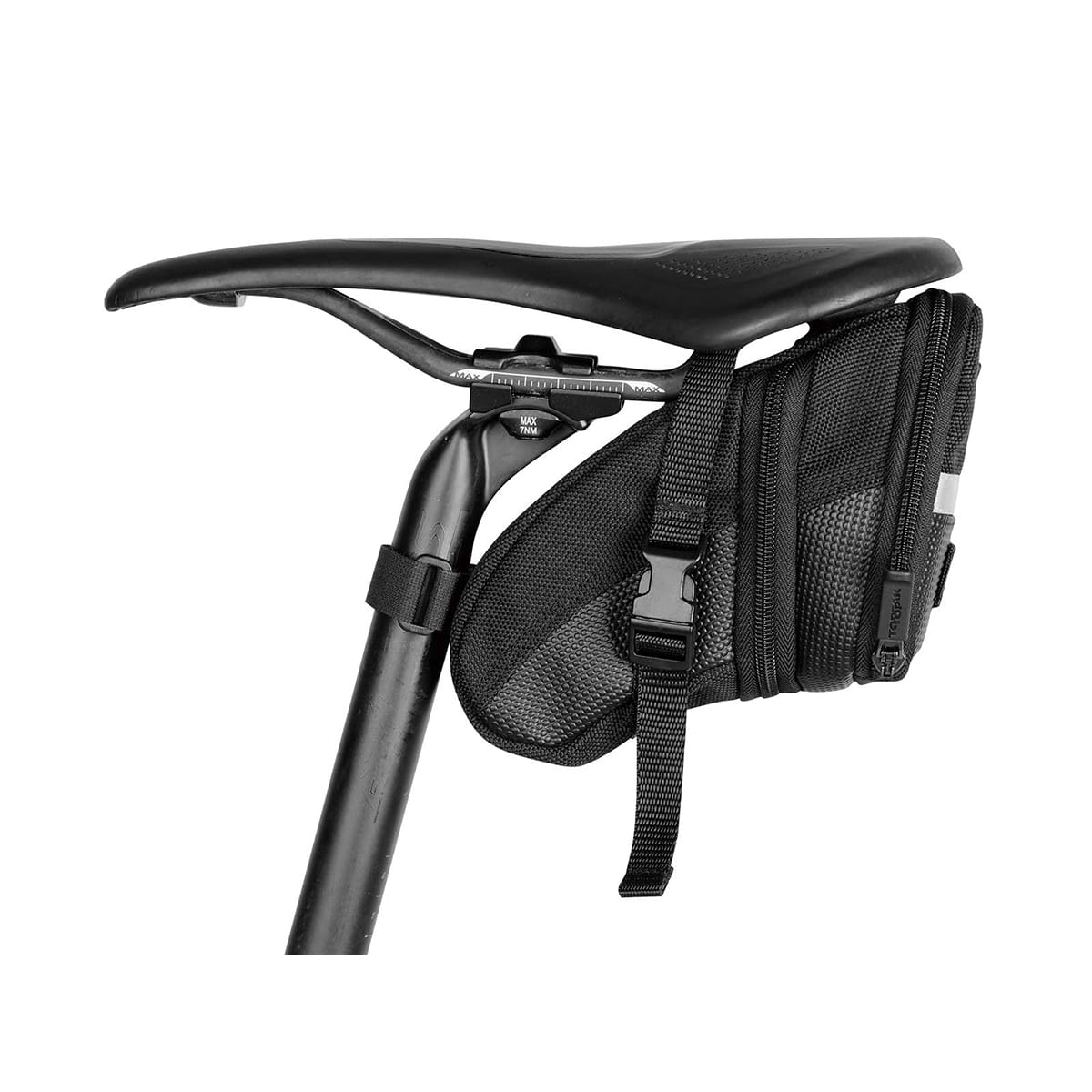 Torba pod siodło TOPEAK AERO WEDGE PACK STRAP - M Czarny - Image 2