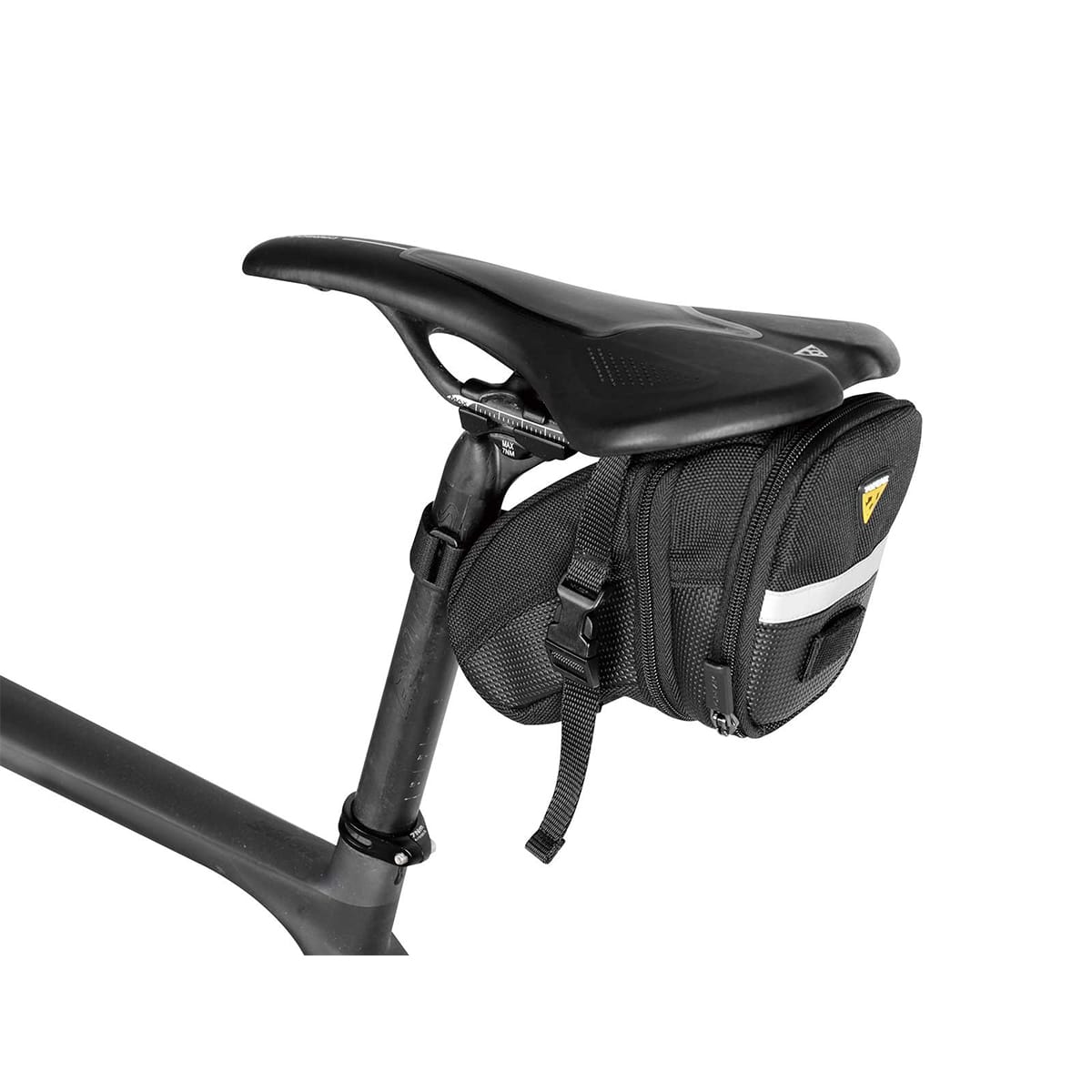 Torba pod siodło TOPEAK AERO WEDGE PACK STRAP - M Czarny - Image 3
