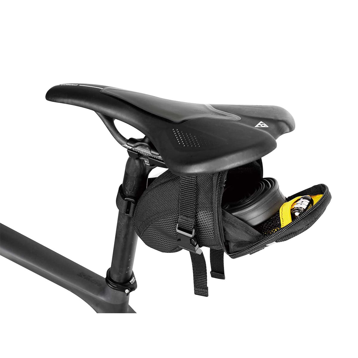 Torba pod siodło TOPEAK AERO WEDGE PACK STRAP - S Black - Image 2