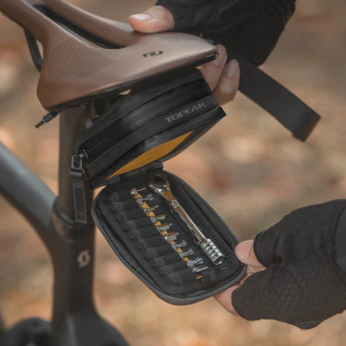 TOPEAK ELEMENTA GEARBAG Torba pod siodło z narzędziami czarna - Image 5