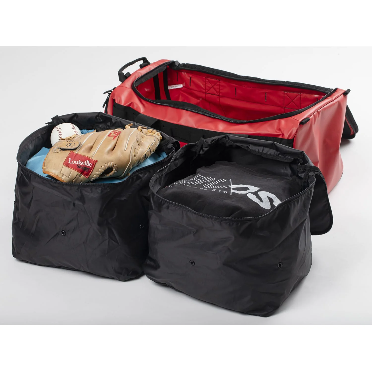 Torba podróżna BUDS DUFFEL BAG MEDIUM 42 L Red - Image 11