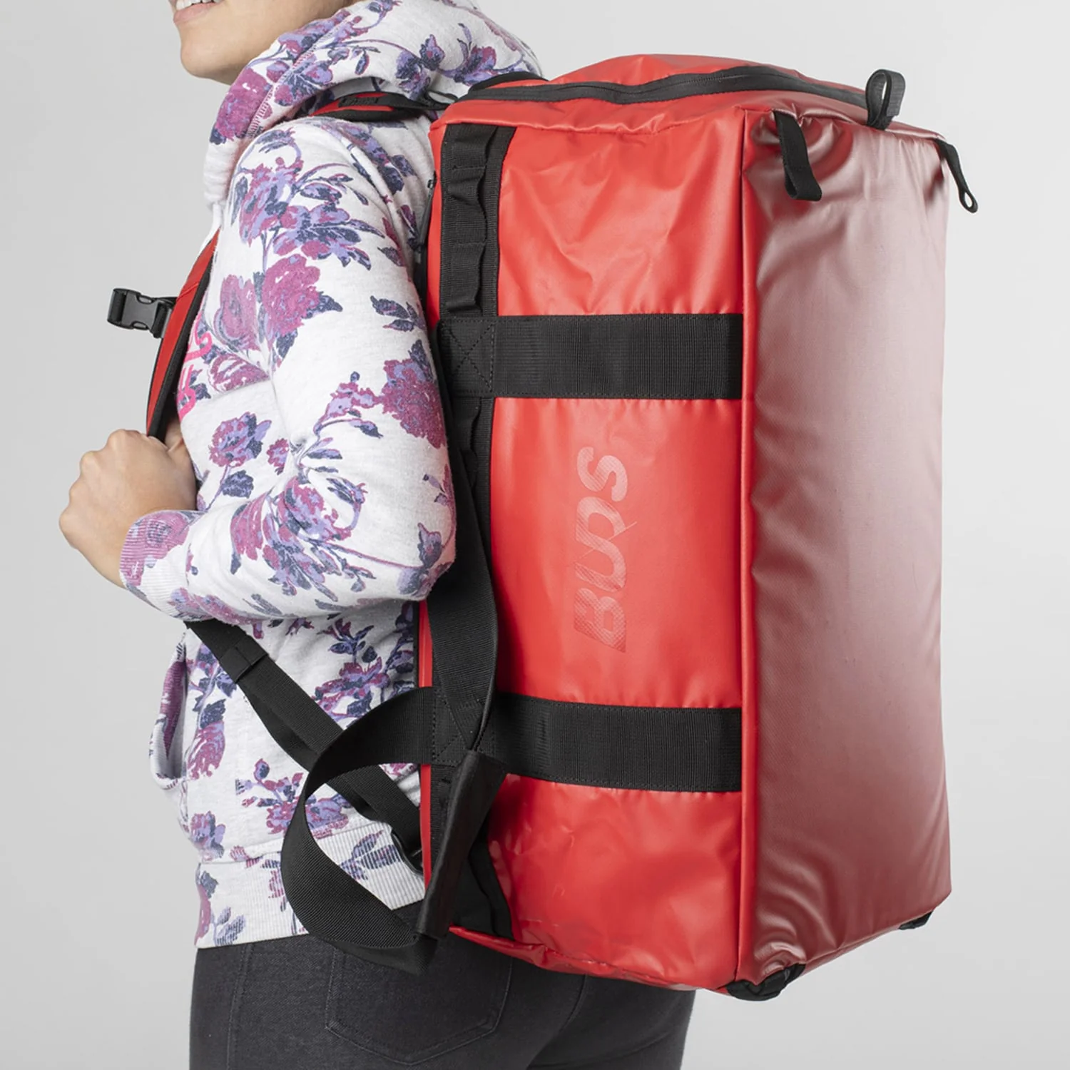 Torba podróżna BUDS DUFFEL BAG MEDIUM 42 L Red - Image 2