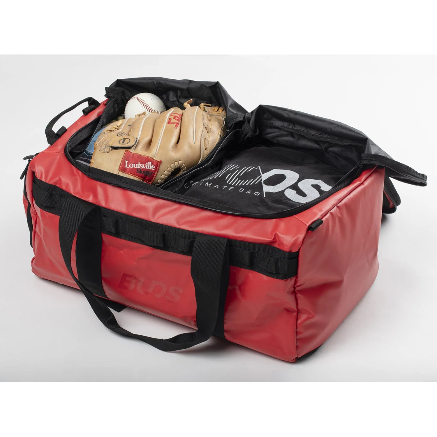 Torba podróżna BUDS DUFFEL BAG MEDIUM 42 L Red - Image 9