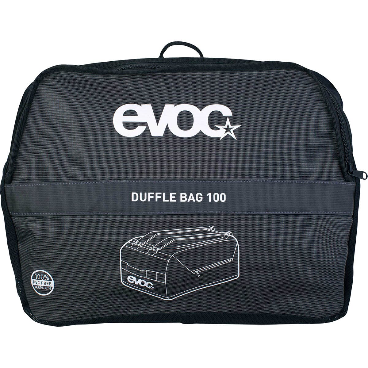 Torba podróżna EVOC DUFFLE 100 L czarna - Image 6