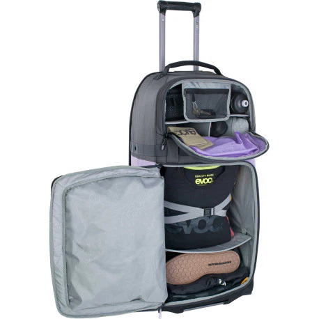Torba podróżna EVOC WORLD TRAVELLER 125 L czarny/fioletowy - Image 4