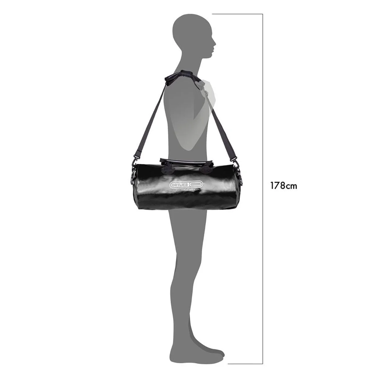 Torba podróżna ORTLIEB RACK-PACK 24 L czarna - Image 9