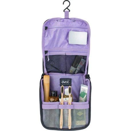 Torba toaletowa EVOC WASH POUCH czarny/fioletowy - Image 3