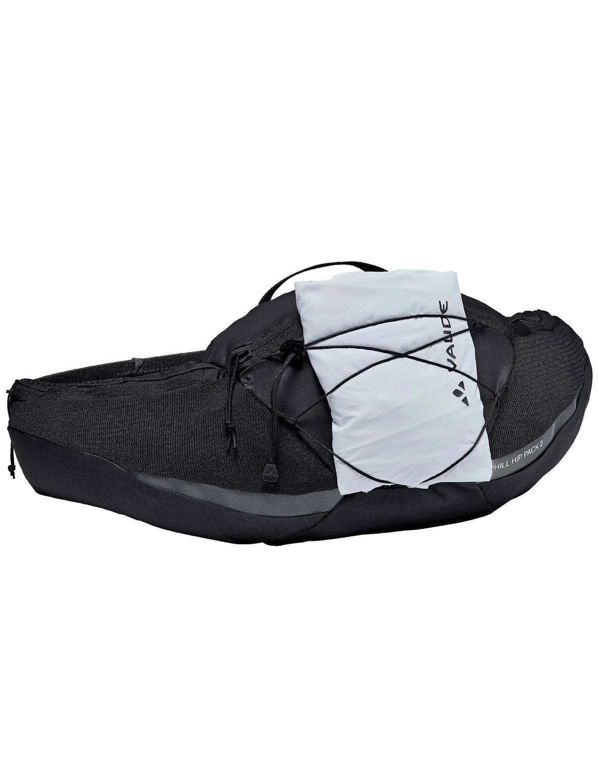 Torba VAUDE UPHILL HIP PACK 2 L Banana Bag Black - Image 5