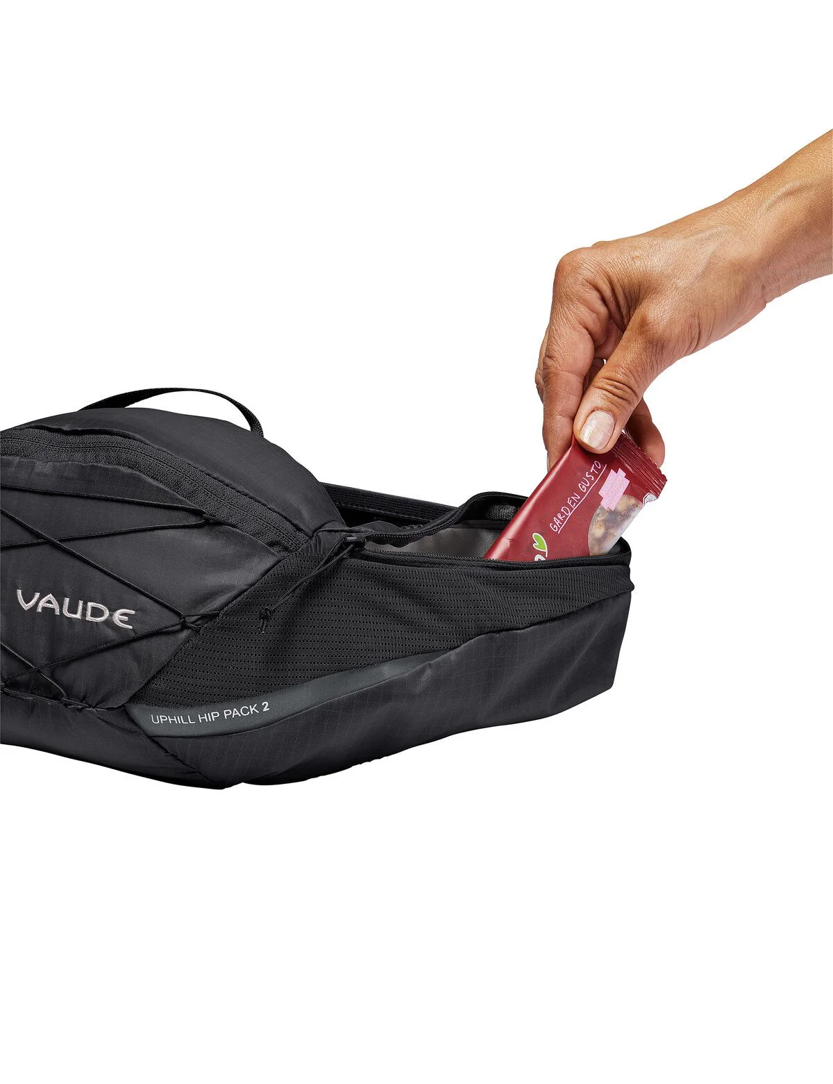 Torba VAUDE UPHILL HIP PACK 2 L Banana Bag Black - Image 6