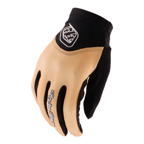 Rękawiczki damskie TROY LEE DESIGNS ACE 2.0 SOLID beżowe