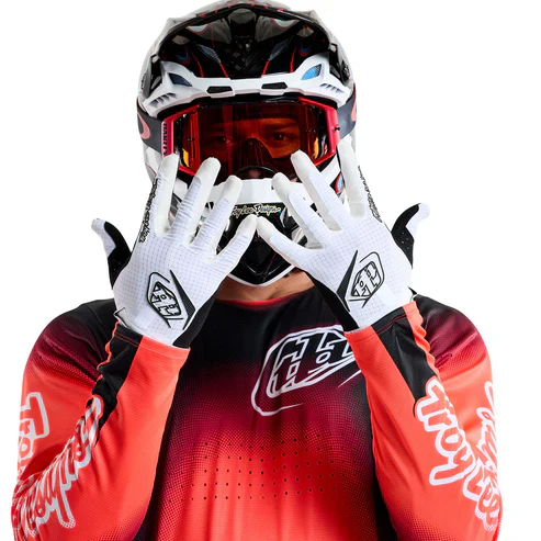 Rękawiczki TROY LEE DESIGNS AIR MONO białe - Image 4