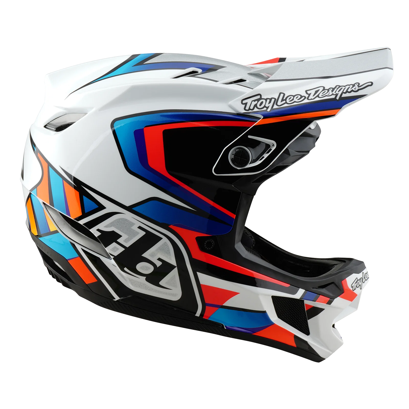 Kask MTB TROY LEE DESIGNS D4 COMPOSITE MIPS FRAMES biały/szary - Image 6