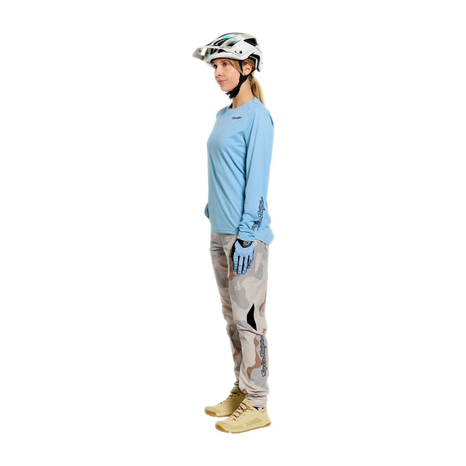 TROY LEE DESIGNS LILIUM PRO damska koszulka z długim rękawem niebieska - Image 4