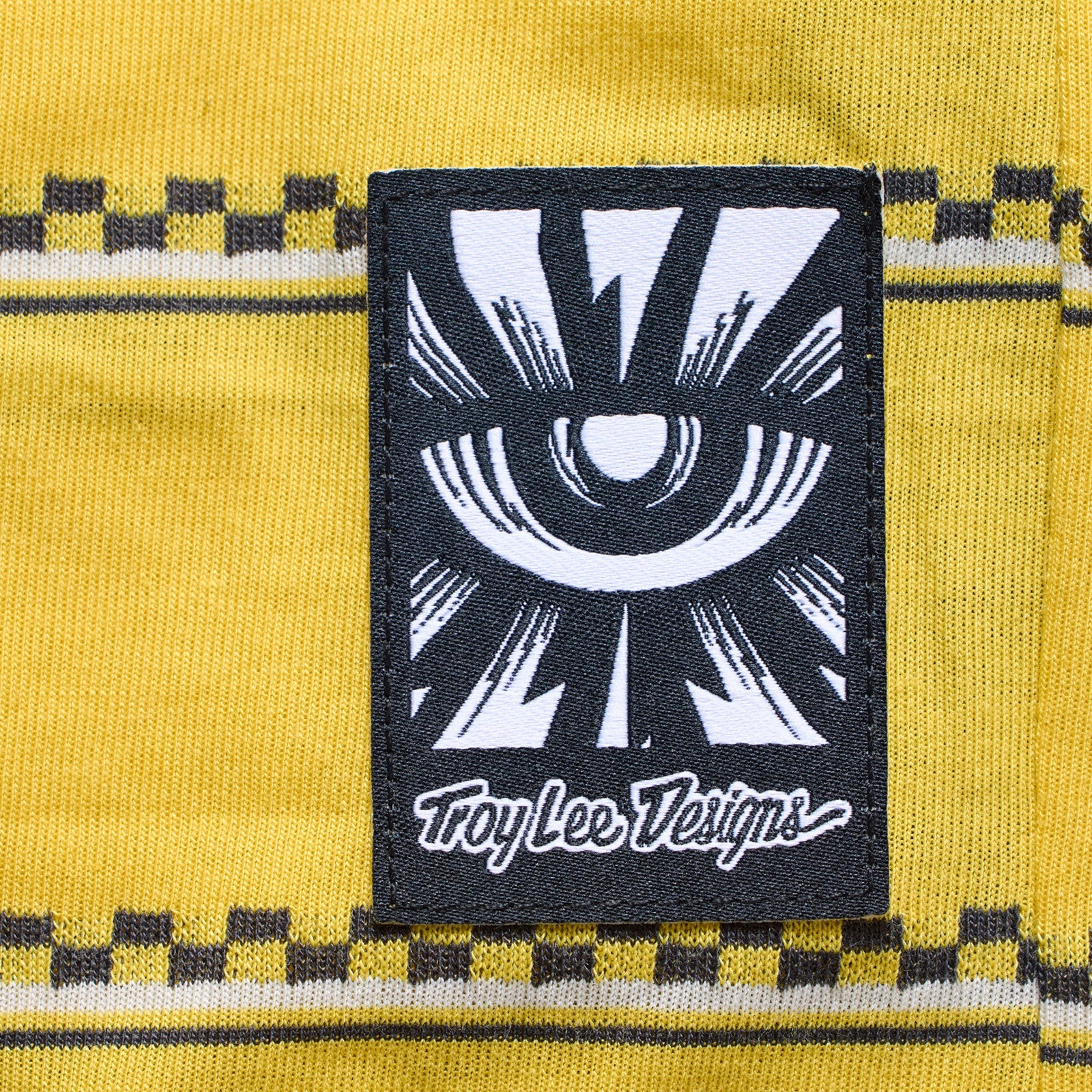 TROY LEE DESIGNS LILIUM RIDE CHECKED OUT Damska koszulka z krótkim rękawem Żółty - Image 4