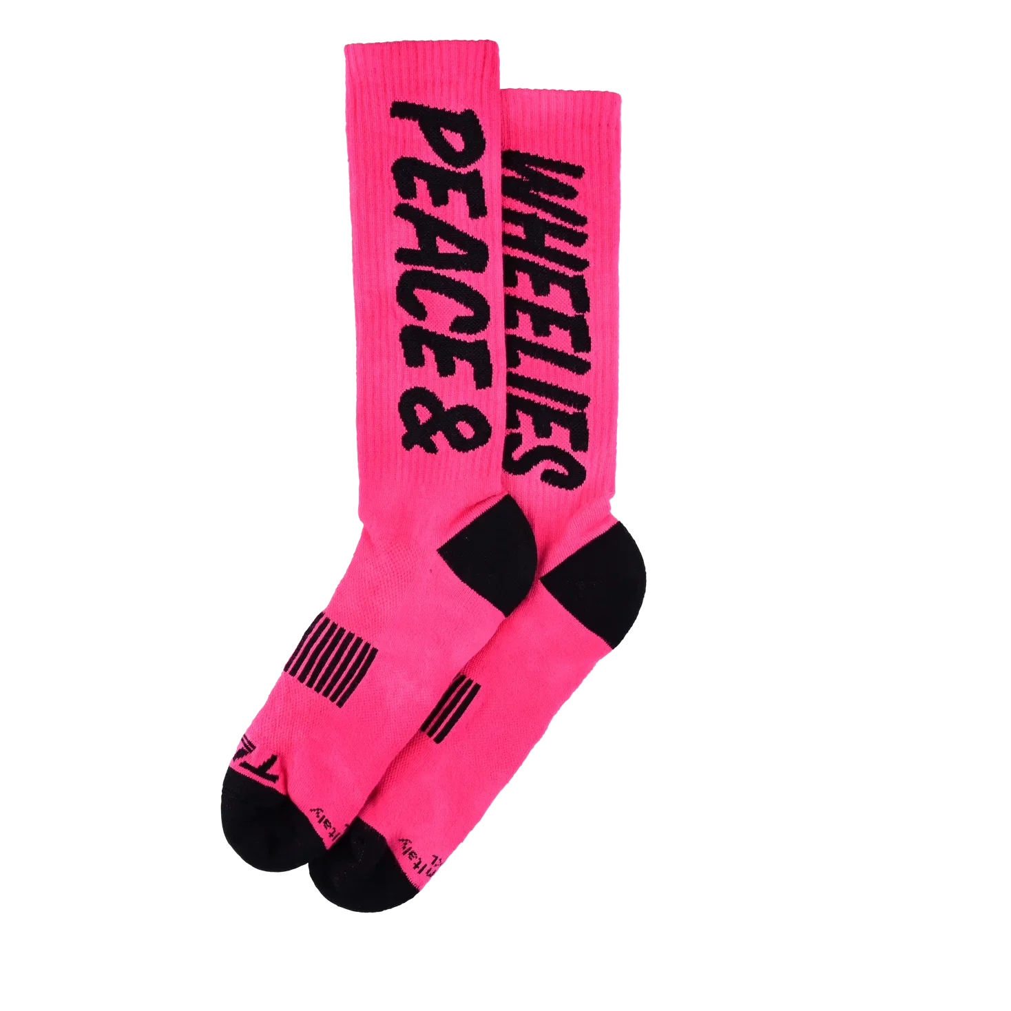 Skarpety TROY LEE DESIGNS PERFORMANCE PEACE & WHEELIES Fushia