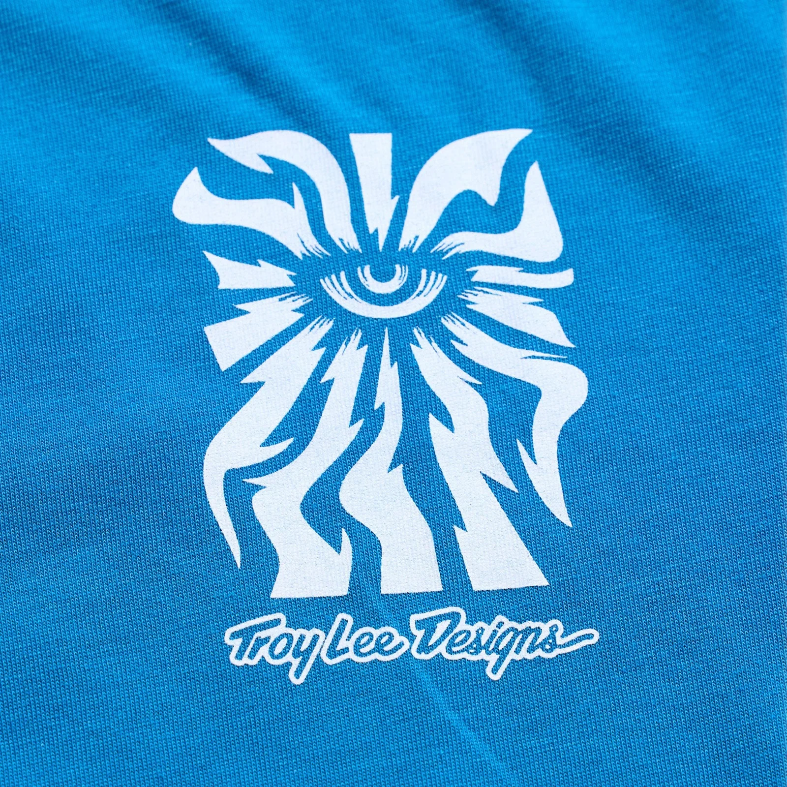 TROY LEE DESIGNS SKYLINE RIDE ONE EYE AERO Junior Jersey z długim rękawem niebieski - Image 6