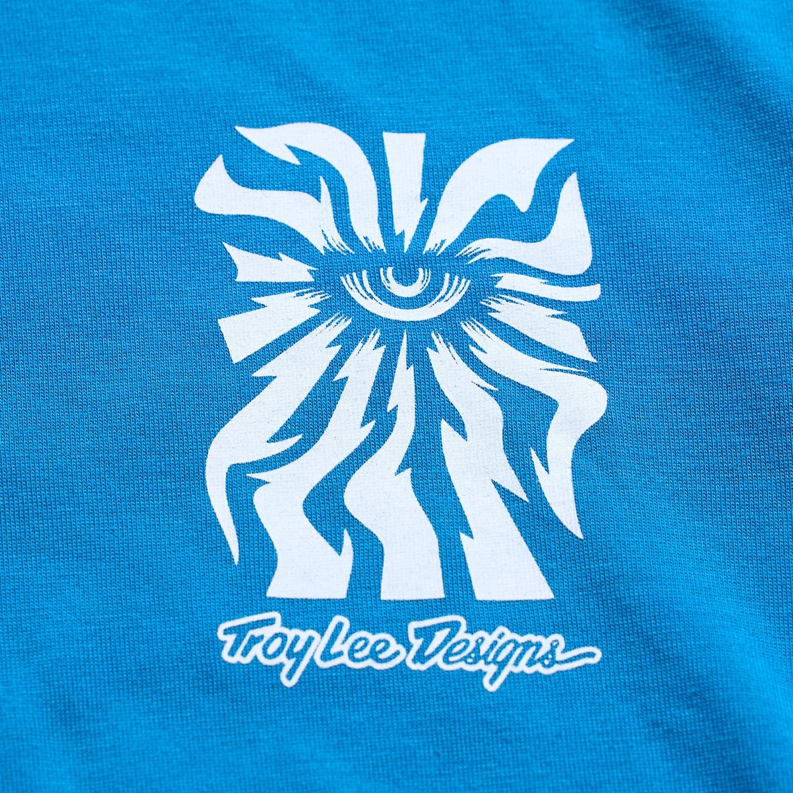 TROY LEE DESIGNS SKYLINE RIDE ONE EYE AERO Junior Jersey z krótkim rękawem niebieski - Image 5