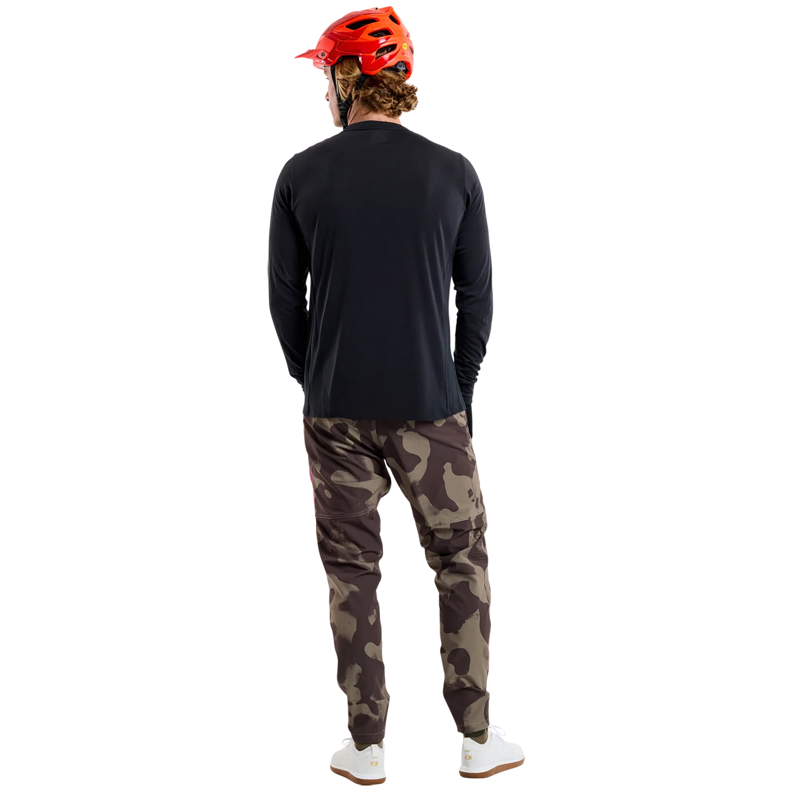 TROY LEE DESIGNS SKYLINE RIDE TEE SIGNATURE Jersey z długim rękawem czarny - Image 8