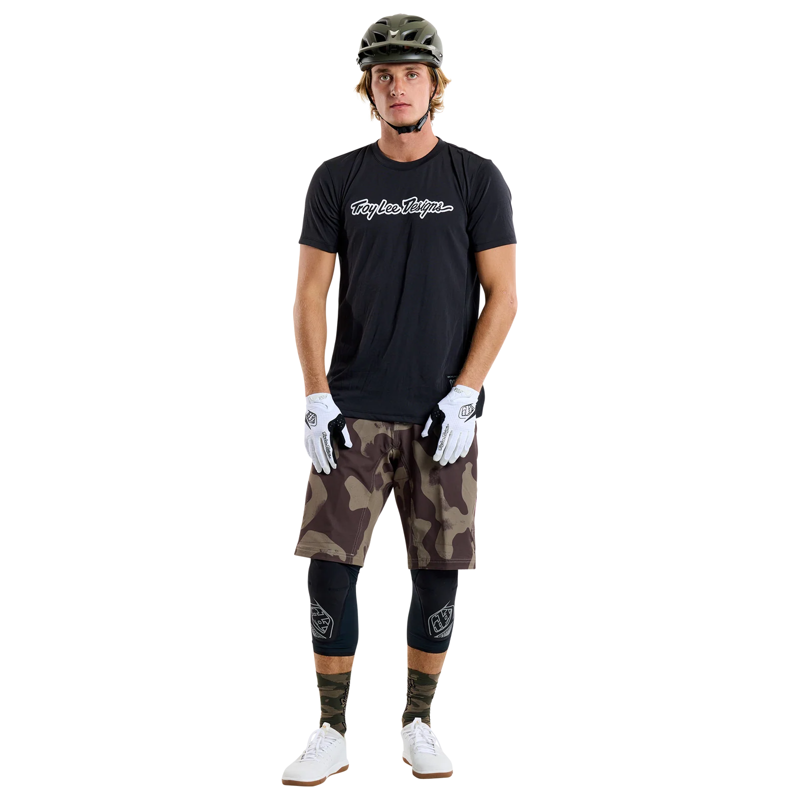 TROY LEE DESIGNS SKYLINE RIDE TEE SIGNATURE Jersey z krótkim rękawem czarny - Image 4