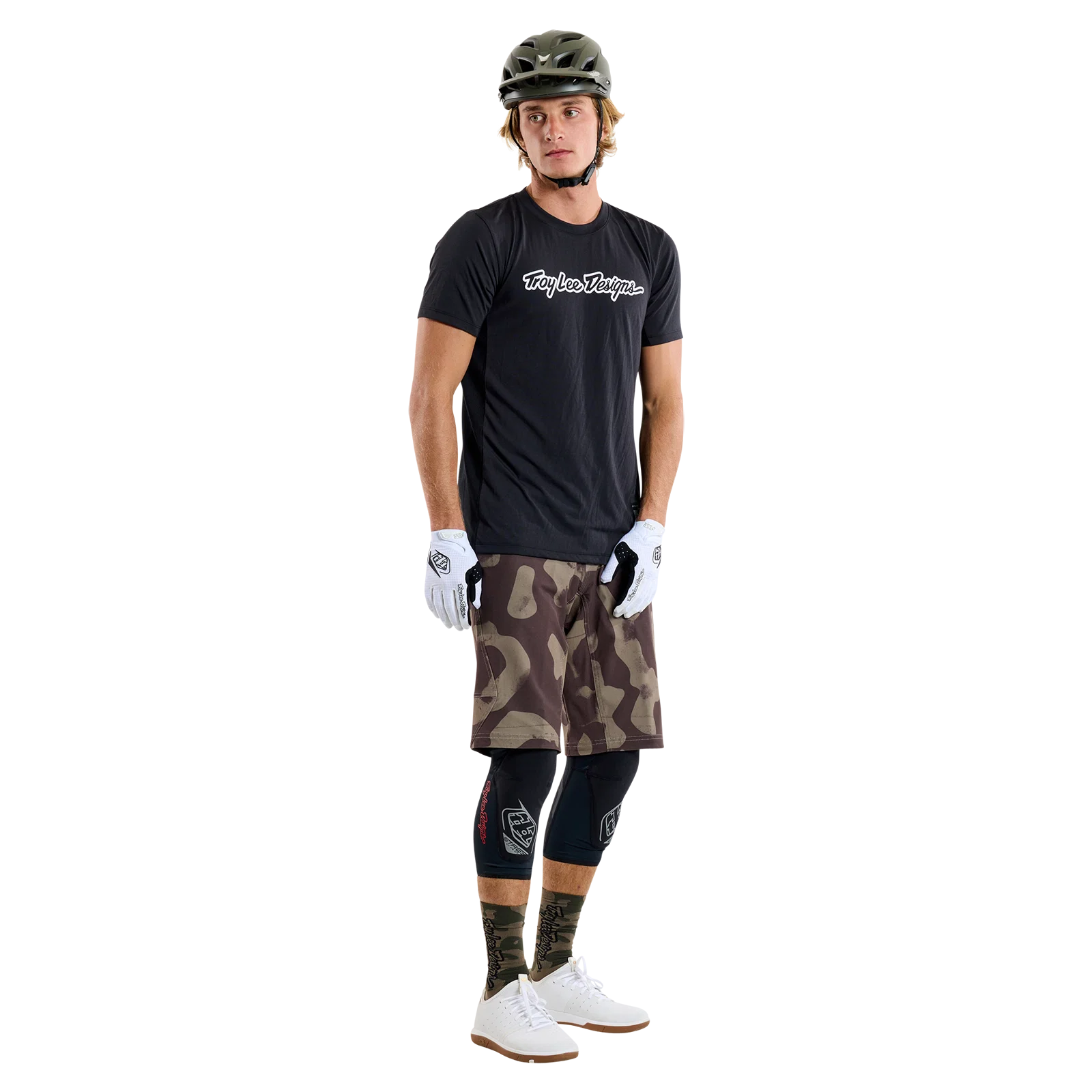TROY LEE DESIGNS SKYLINE RIDE TEE SIGNATURE Jersey z krótkim rękawem czarny - Image 5