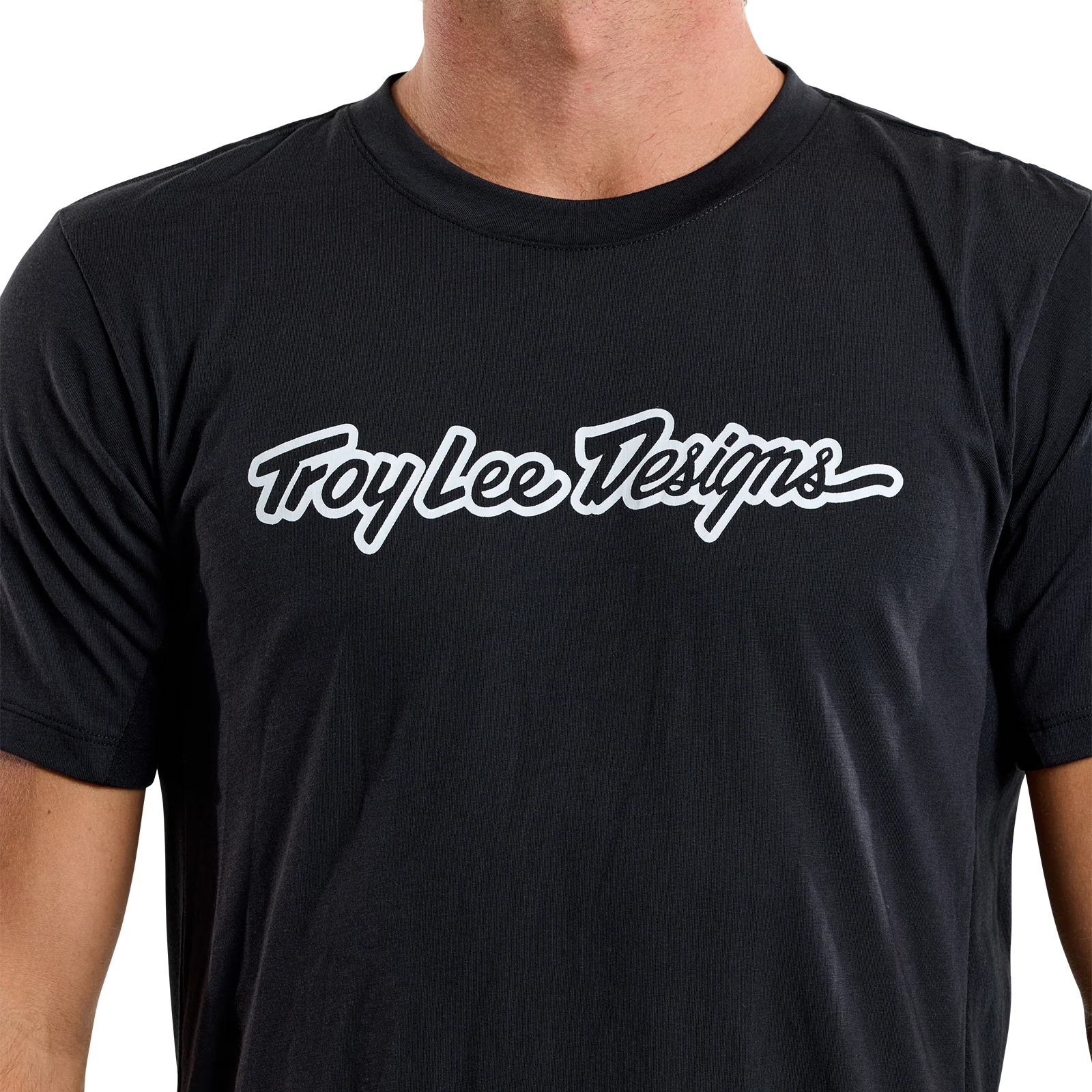 TROY LEE DESIGNS SKYLINE RIDE TEE SIGNATURE Jersey z krótkim rękawem czarny - Image 7