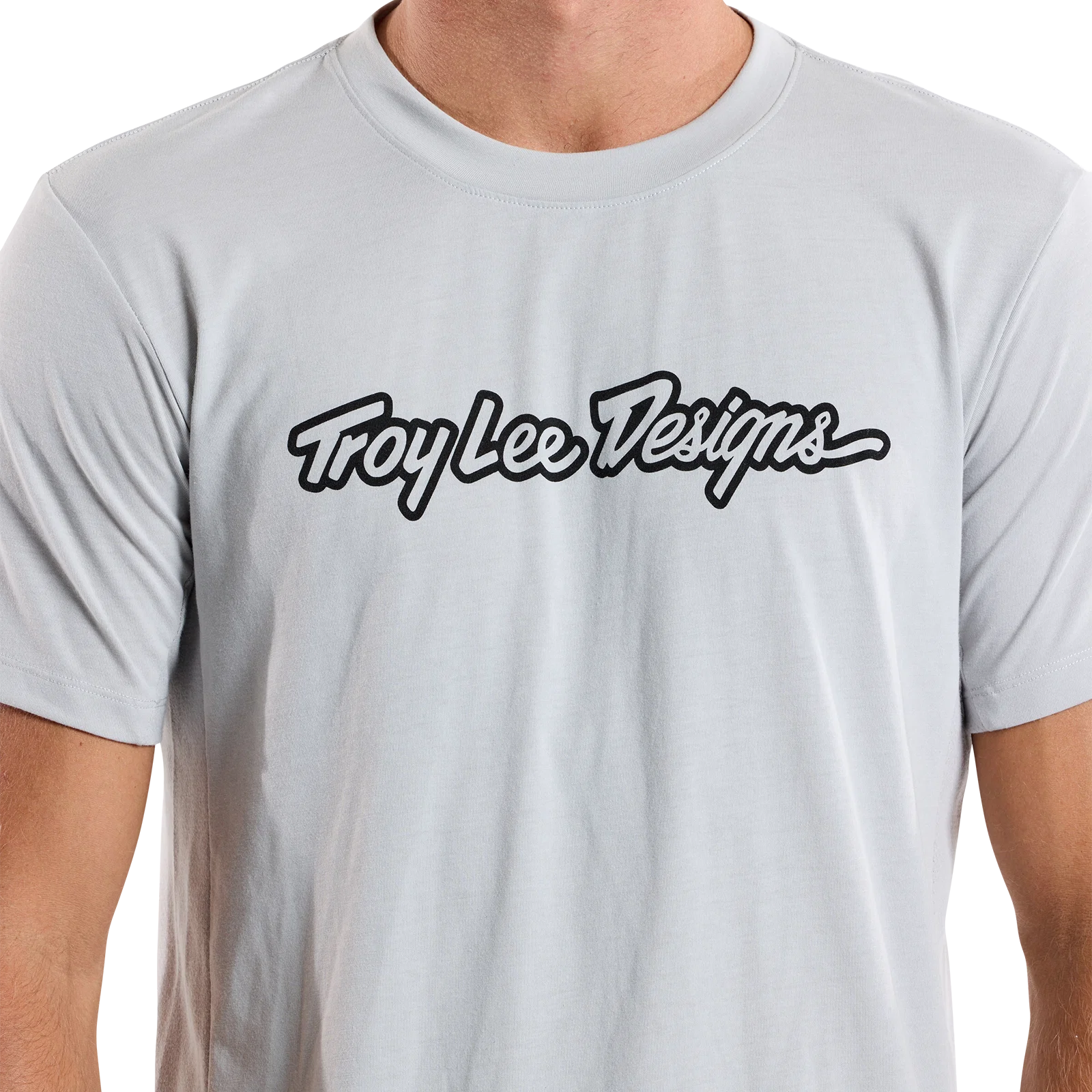 TROY LEE DESIGNS SKYLINE RIDE TEE SIGNATURE Jersey z krótkim rękawem szary - Image 3