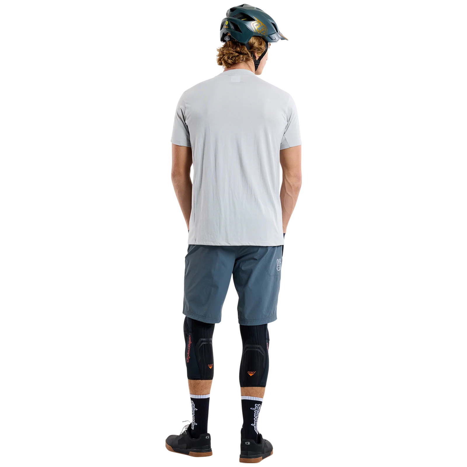 TROY LEE DESIGNS SKYLINE RIDE TEE SIGNATURE Jersey z krótkim rękawem szary - Image 6