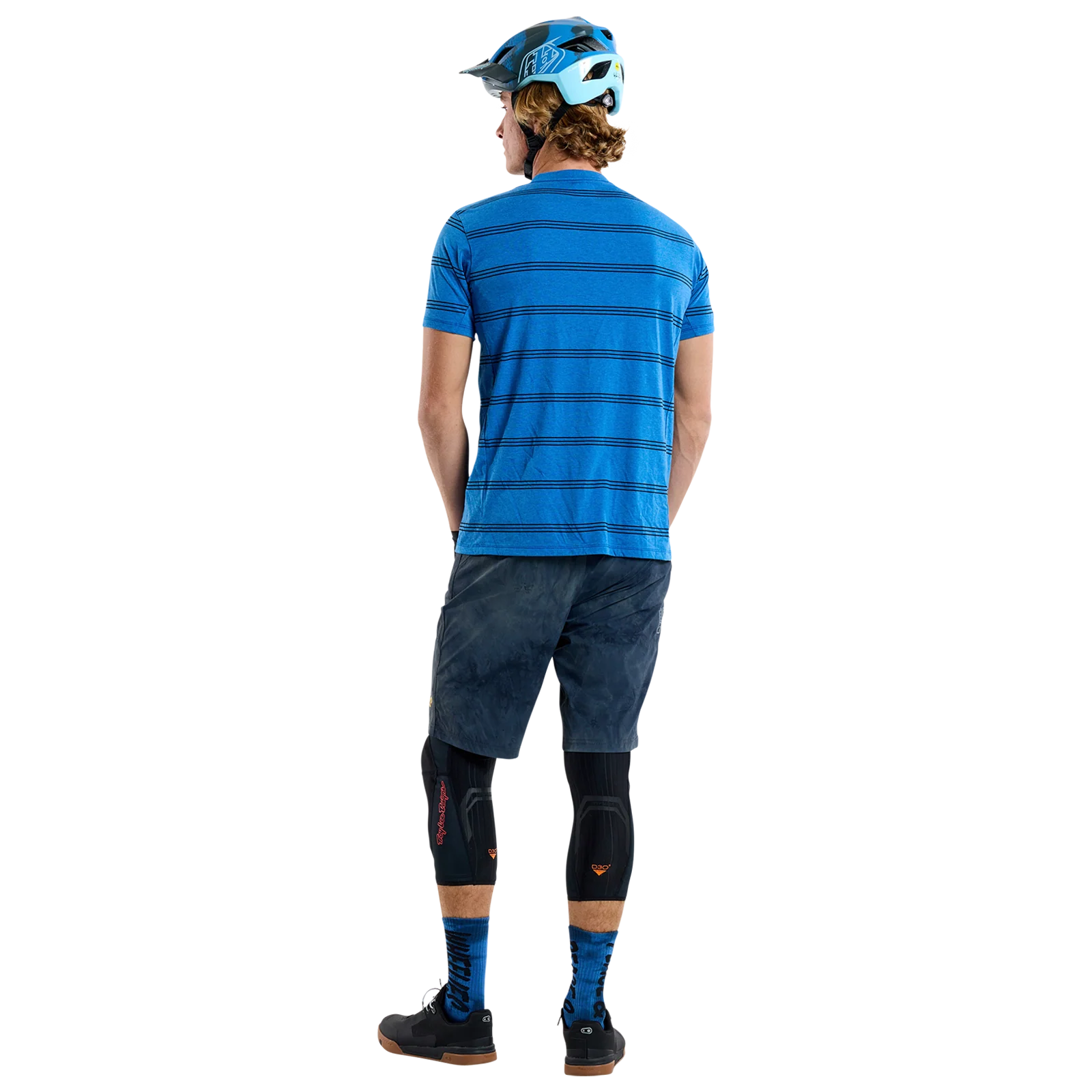 TROY LEE DESIGNS SKYLINE RIDE TEE WASH OUT Jersey z krótkim rękawem niebieski - Image 5