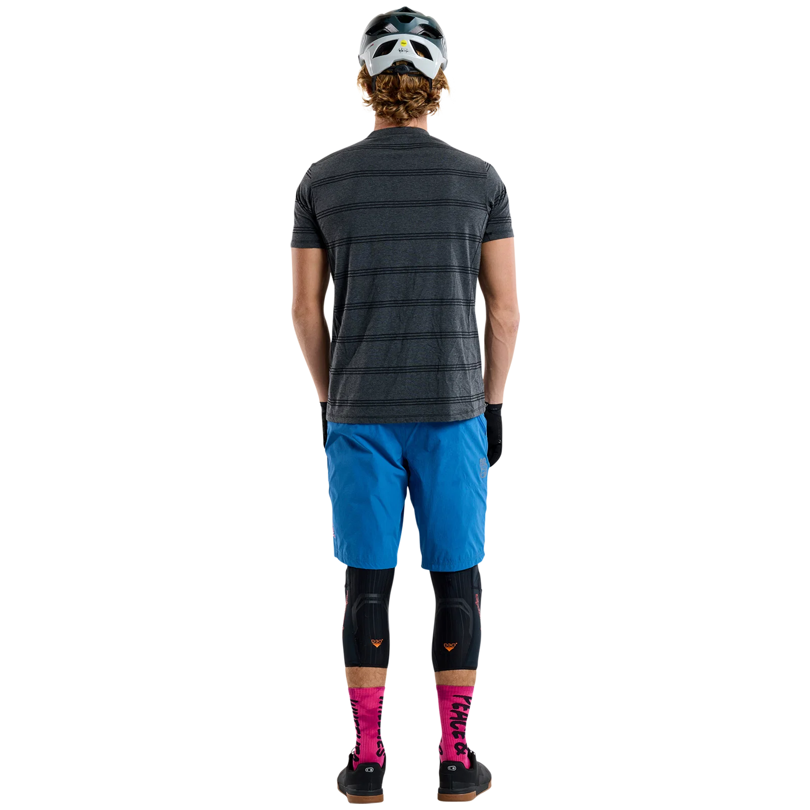 TROY LEE DESIGNS SKYLINE RIDE TEE WASH OUT Jersey z krótkim rękawem szary - Image 8