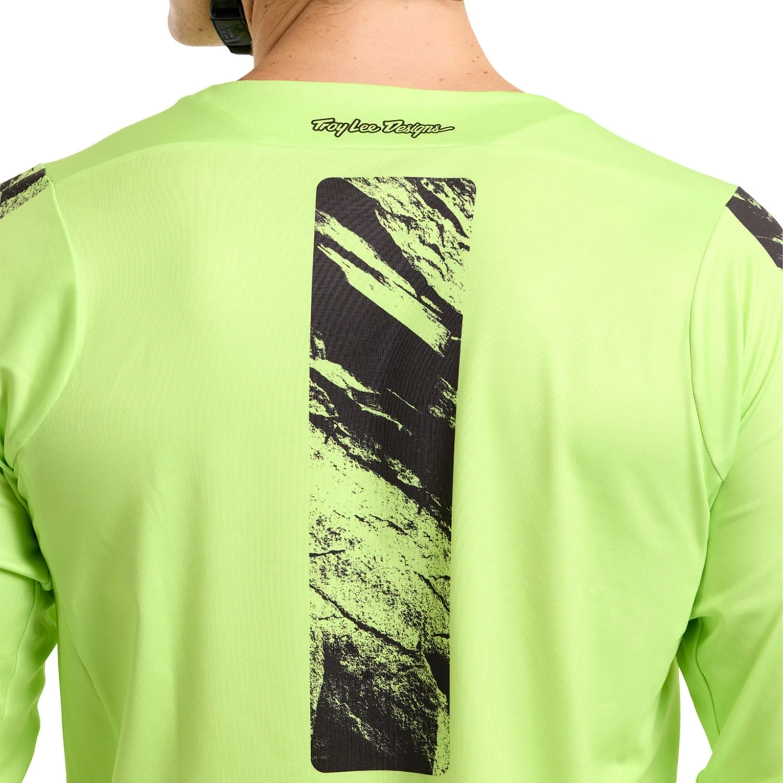 Koszulka z długim rękawem TROY LEE DESIGNS SKYLINE CHILL ROCKSLIDE żółta - Image 3