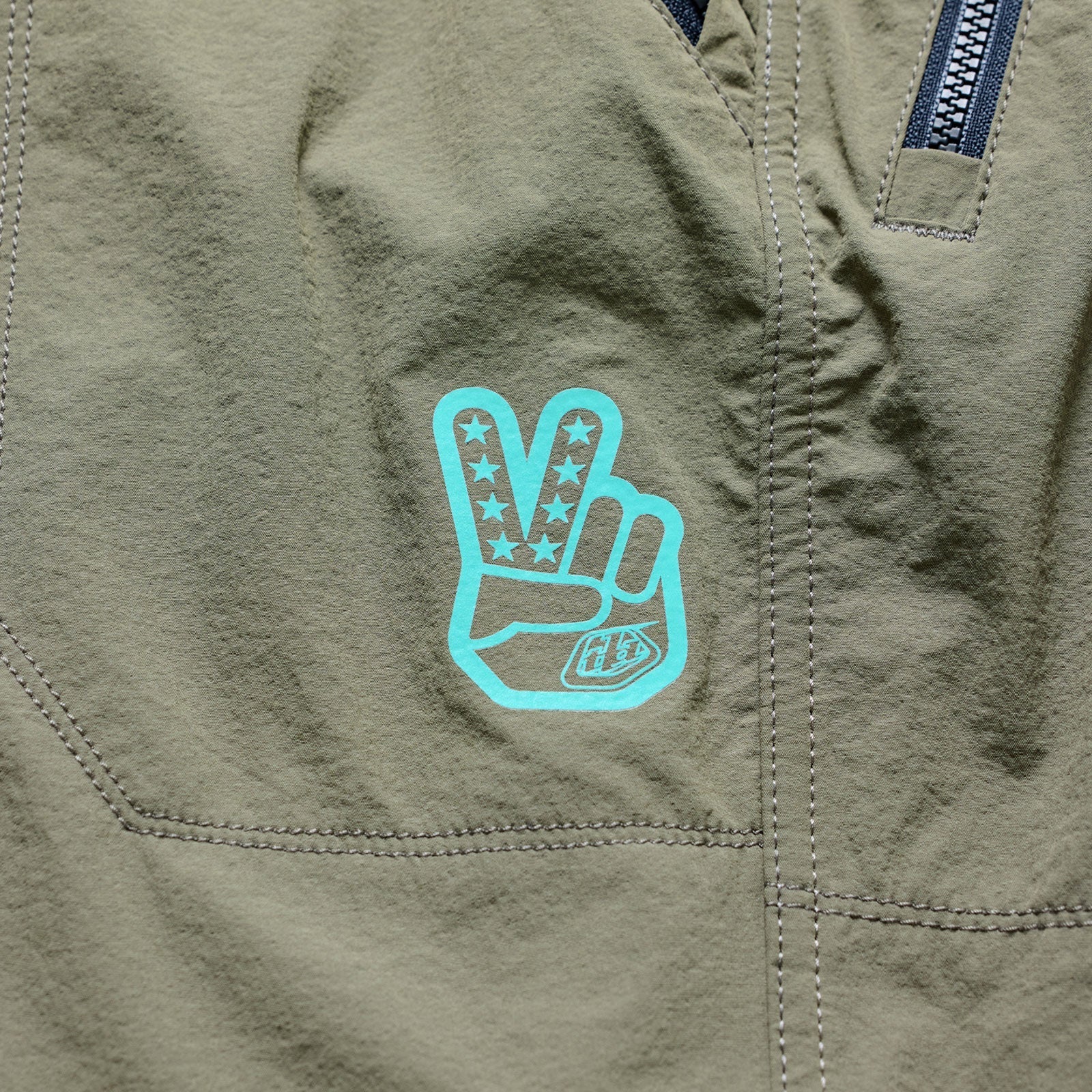 TROY LEE DESIGNS SKYLINE TRAIL MONO Spodenki Khaki - Image 7