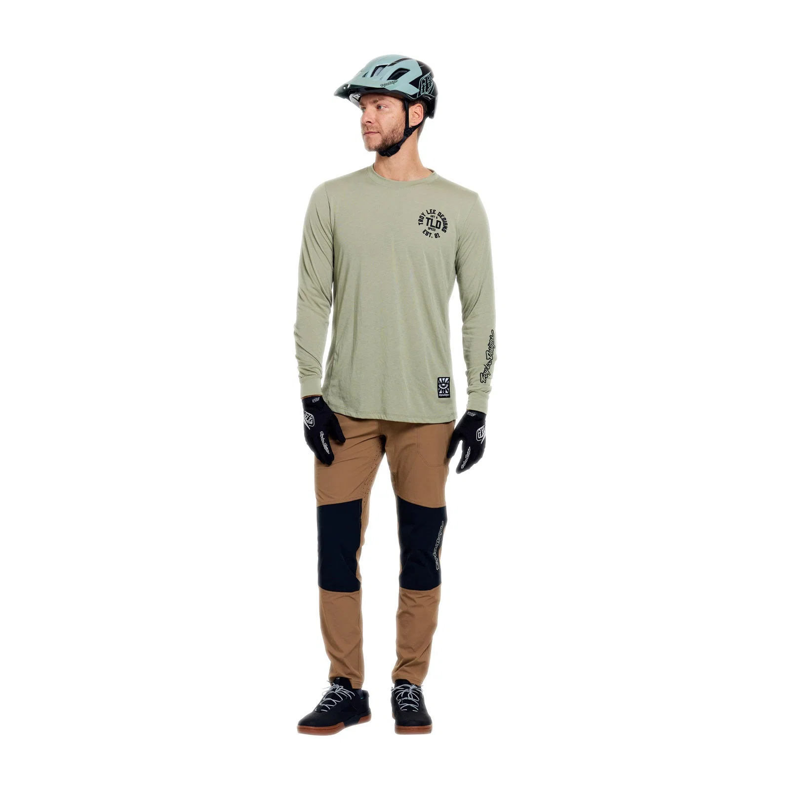 TROY LEE DESIGNS SKYLINE TRAIL MONO Spodnie brązowe - Image 2